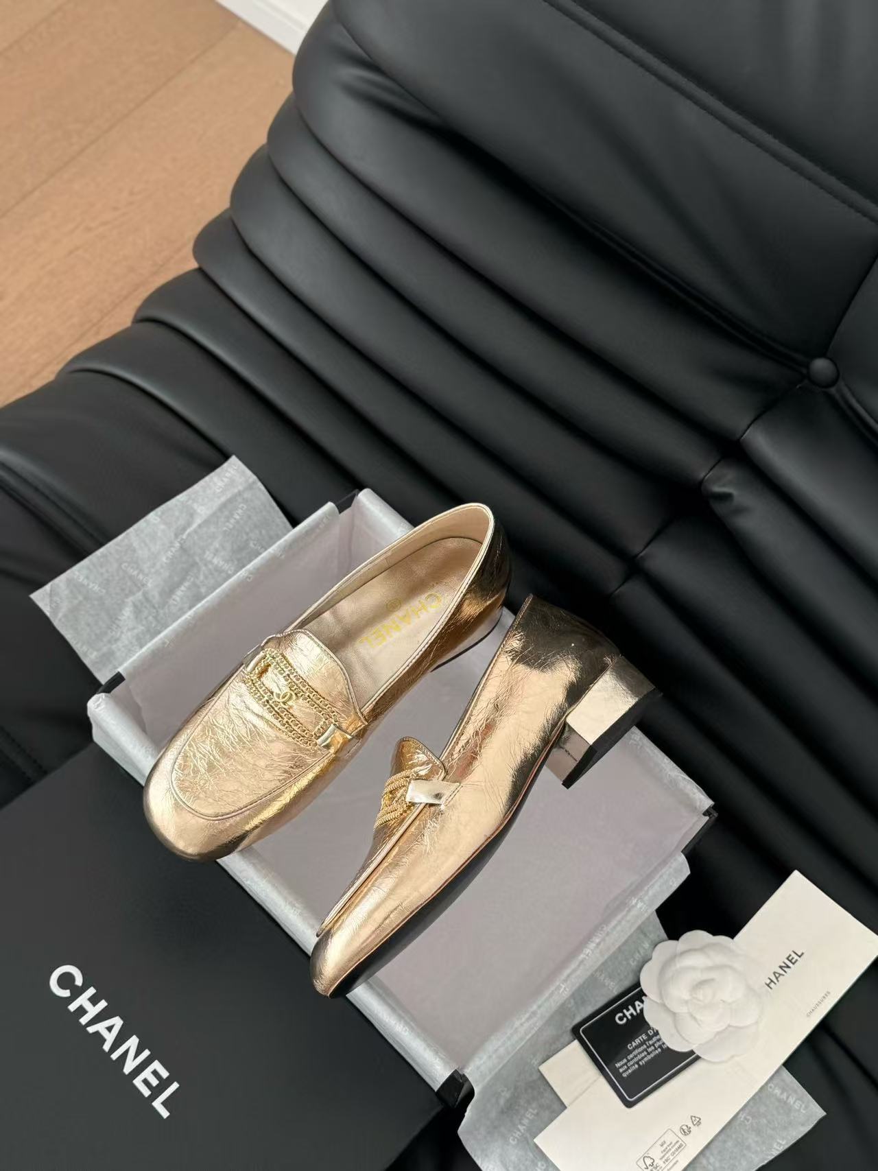 CHANE1 高品質ローファー【50％割引+送料無料】