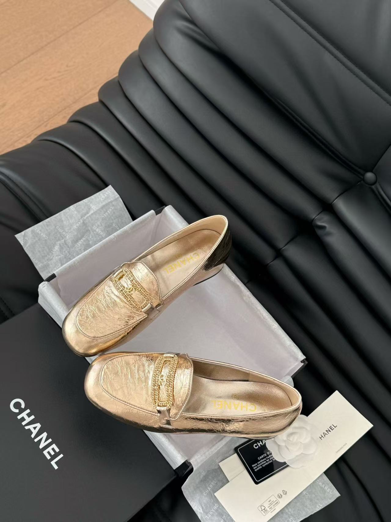 CHANE1 高品質ローファー【50％割引+送料無料】