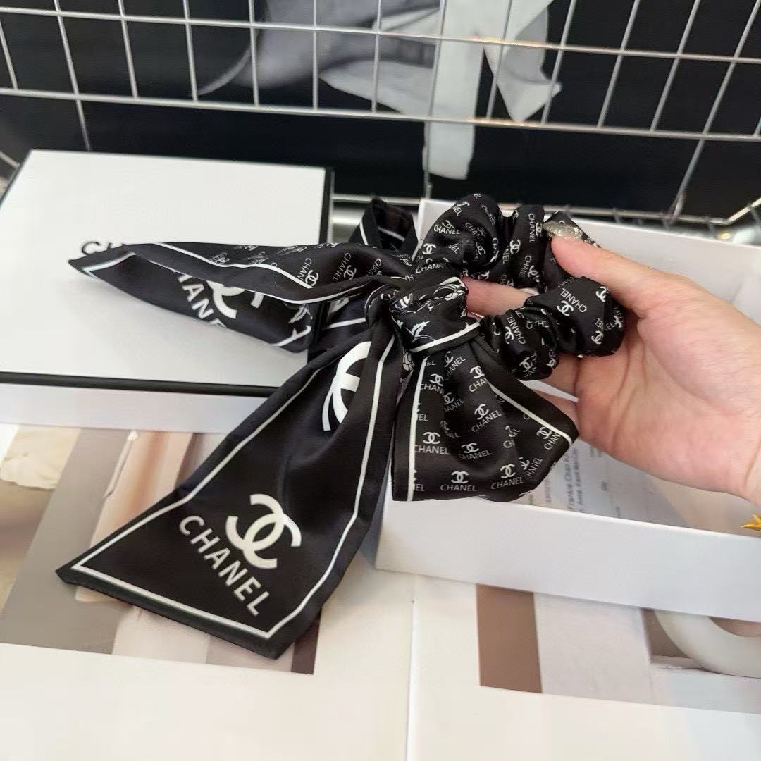 CHANE1 プリント ヘアゴム【50％割引+送料無料】