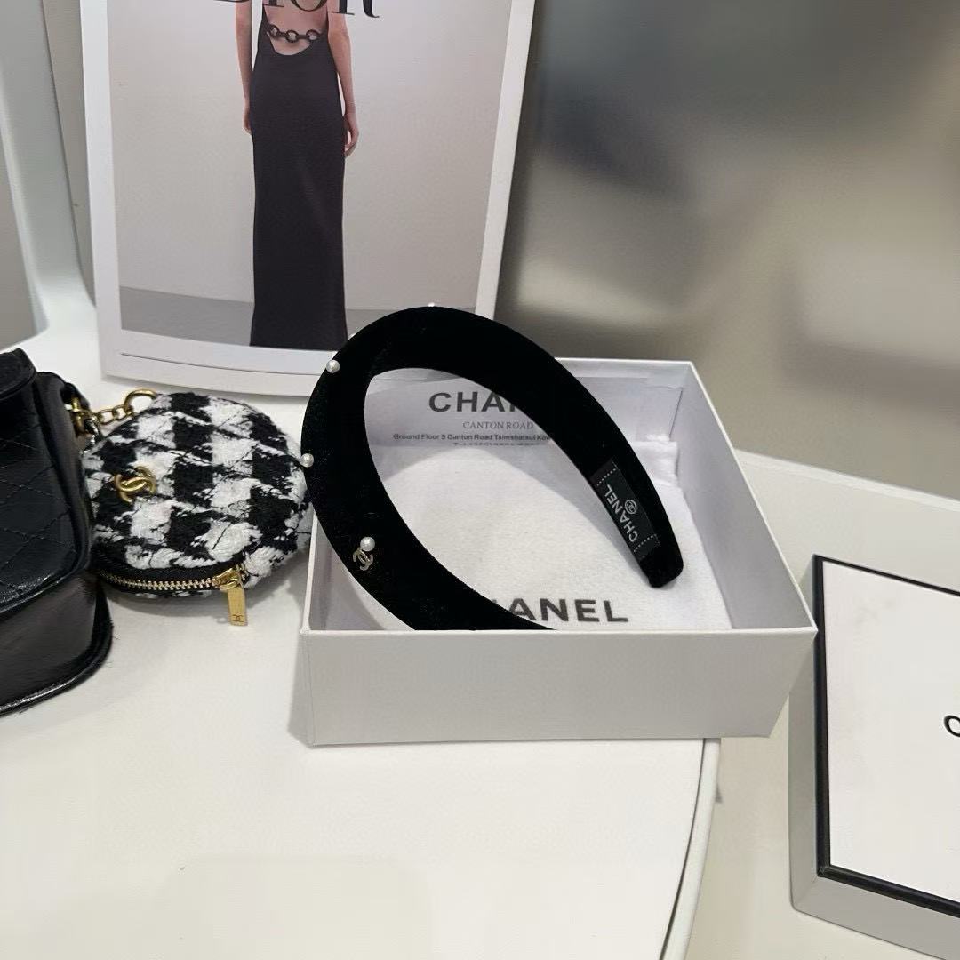 CHANE1 パールヘアバンド【50％割引+送料無料】