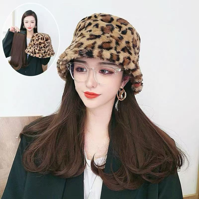 CHANE1 レオパード柄バケットハット【50％割引+送料無料】