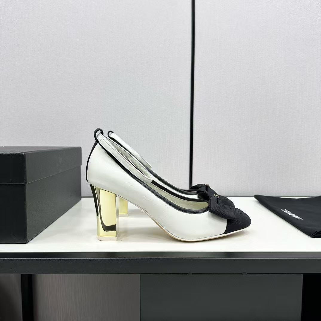 CHANE1 高品質ボウハイヒール【50％割引+送料無料】