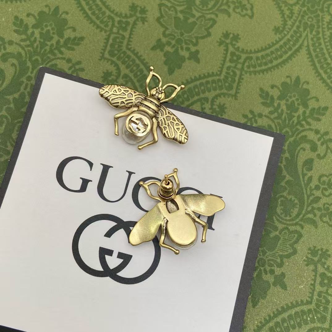 GUCC1 ハチのイヤリング【50％割引+送料無料】