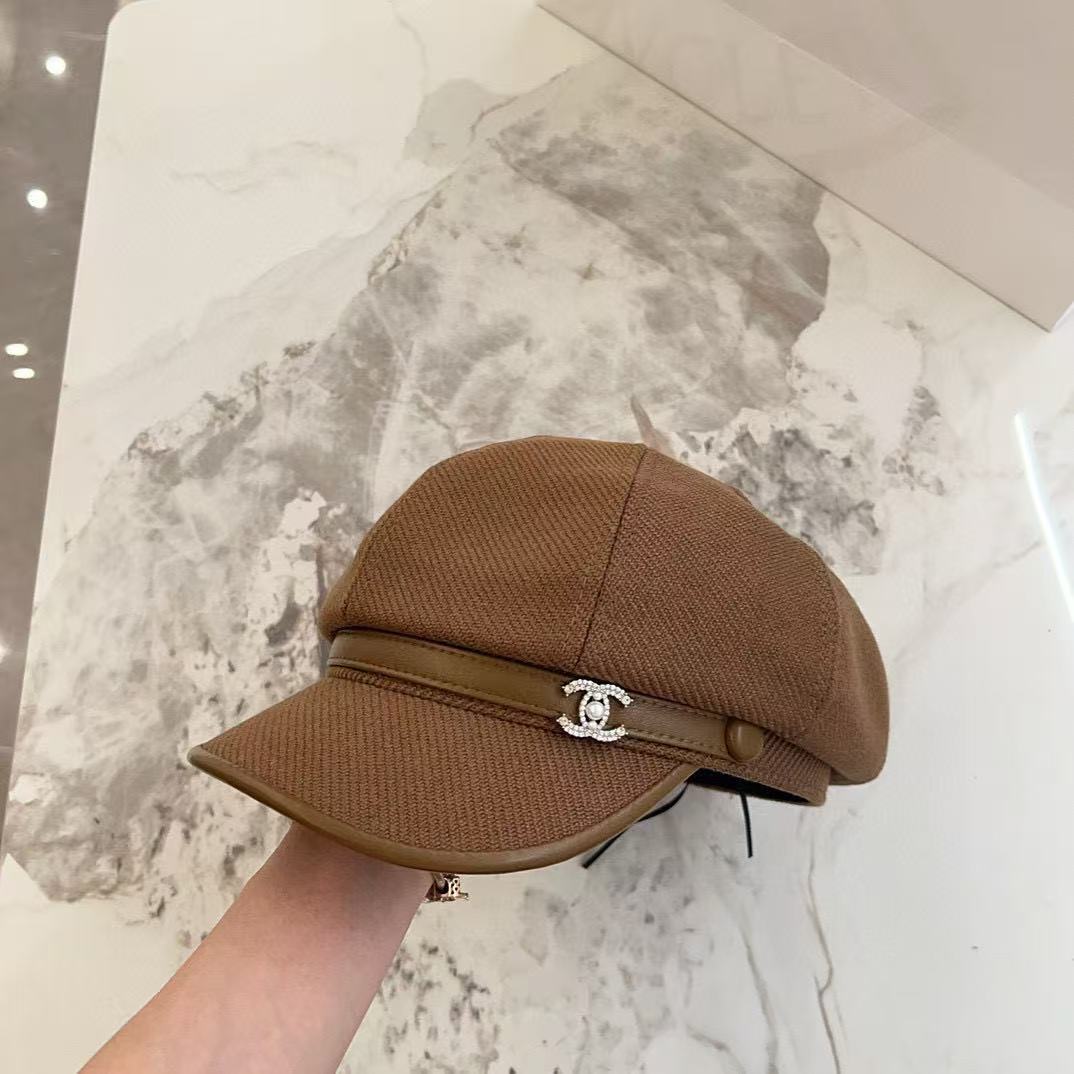 CHANE1 八角形ウール帽子【50％割引+送料無料】