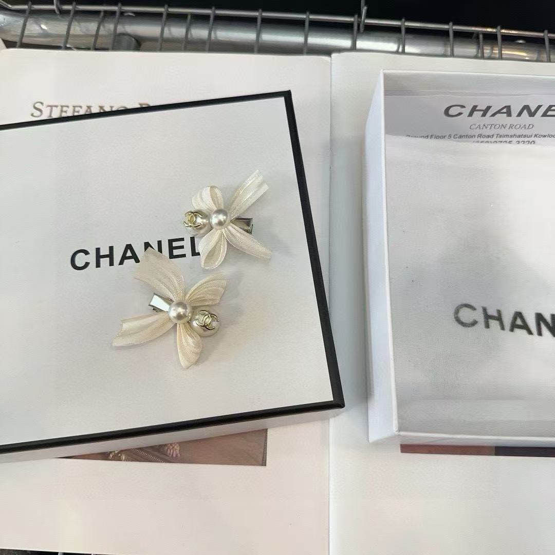 CHANE1 ボウパール ヘアクリップ【50％割引+送料無料】