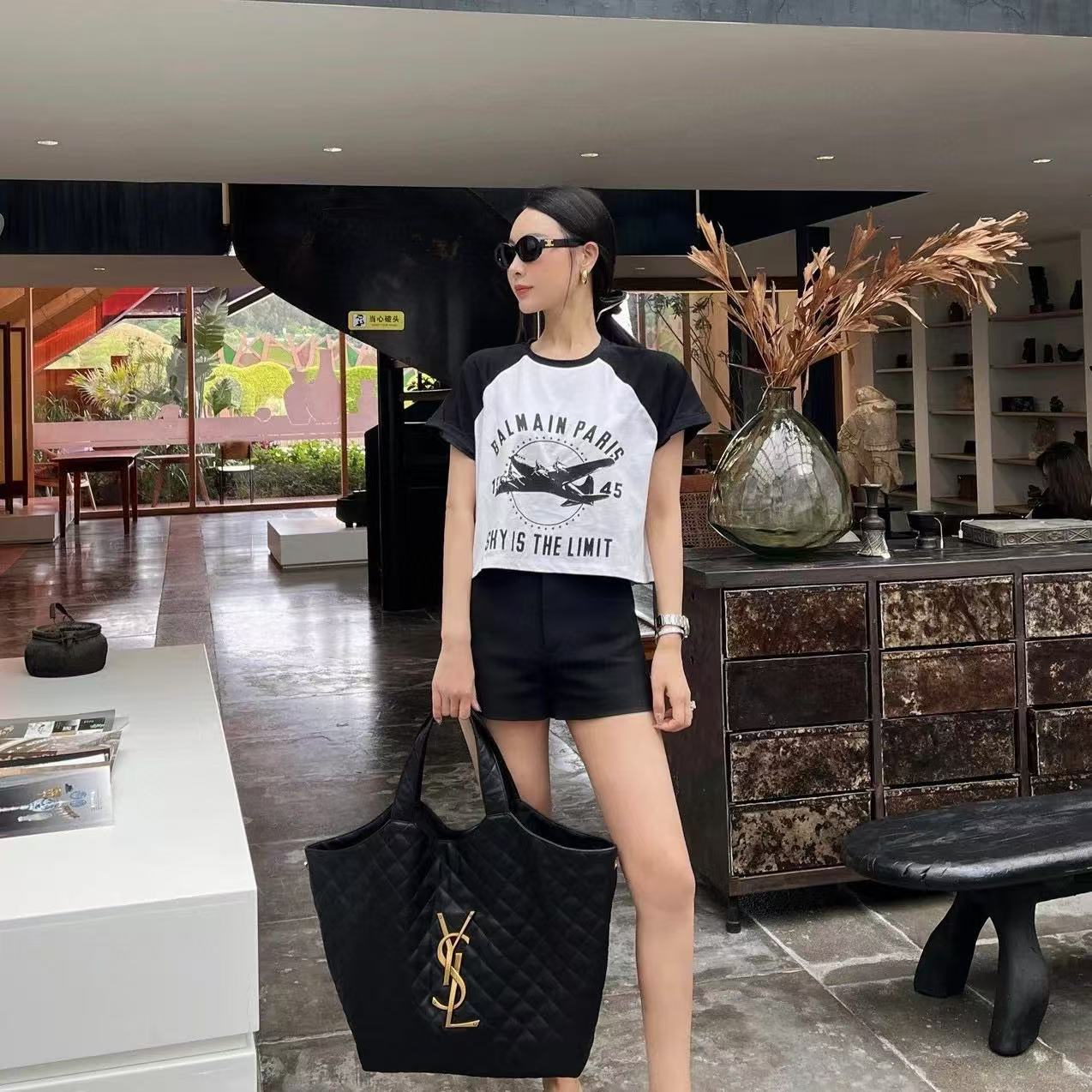 YSL シープスキン ショッピングバッグ【50％割引+送料無料】