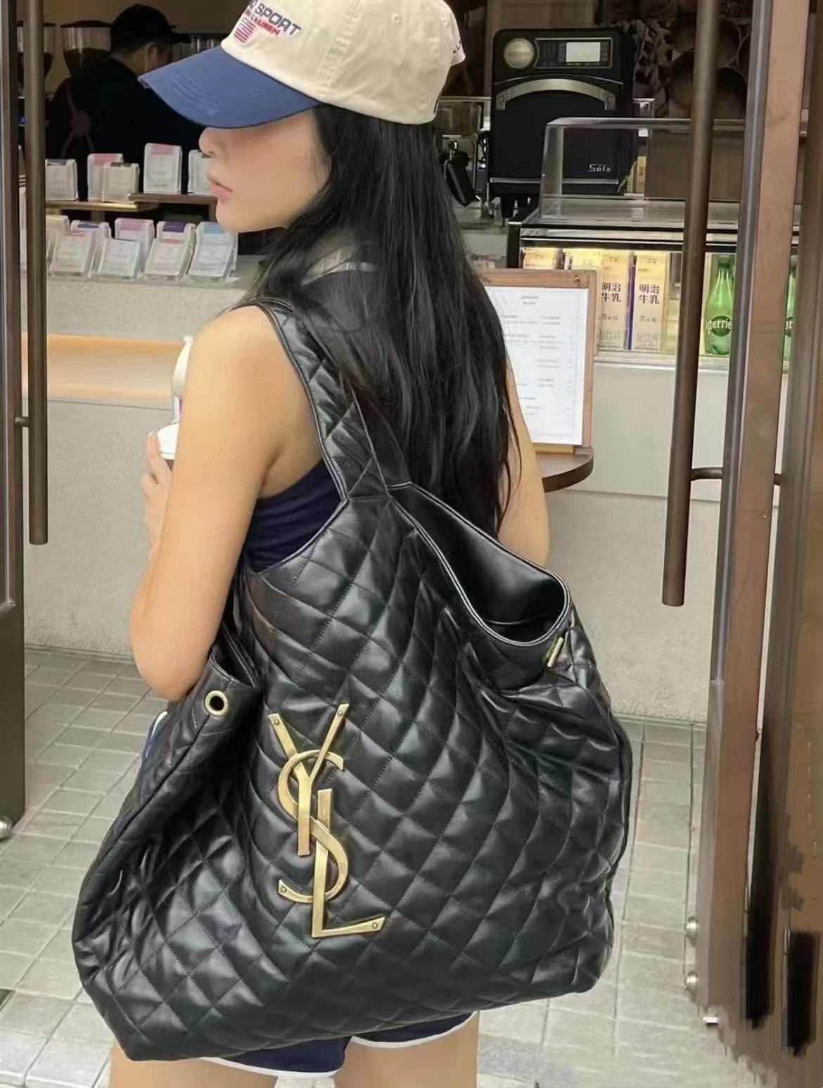 YSL シープスキン ショッピングバッグ【50％割引+送料無料】