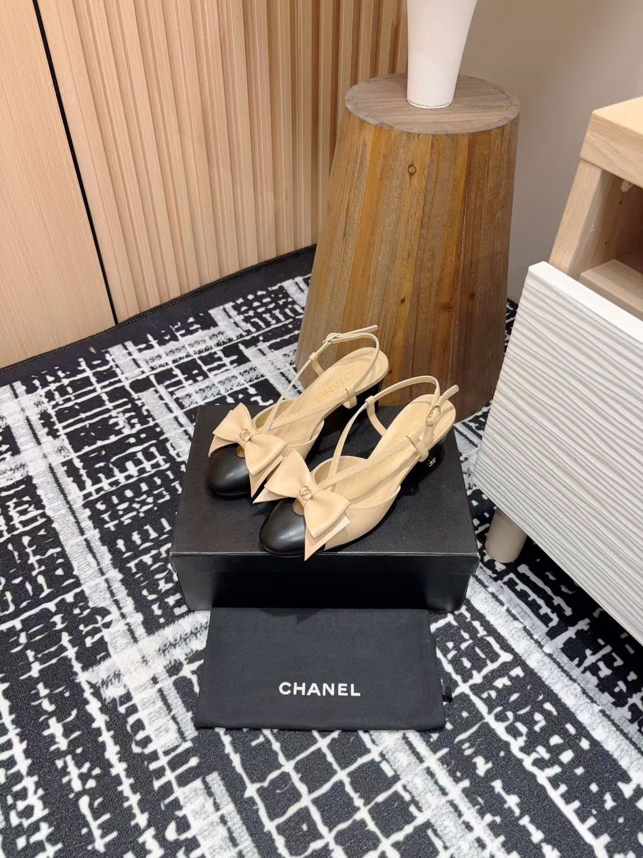 CHANE1 高品質バタフライ太ヒール靴【50％割引+送料無料】