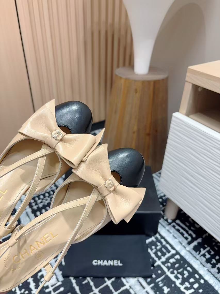 CHANE1 高品質バタフライ太ヒール靴【50％割引+送料無料】