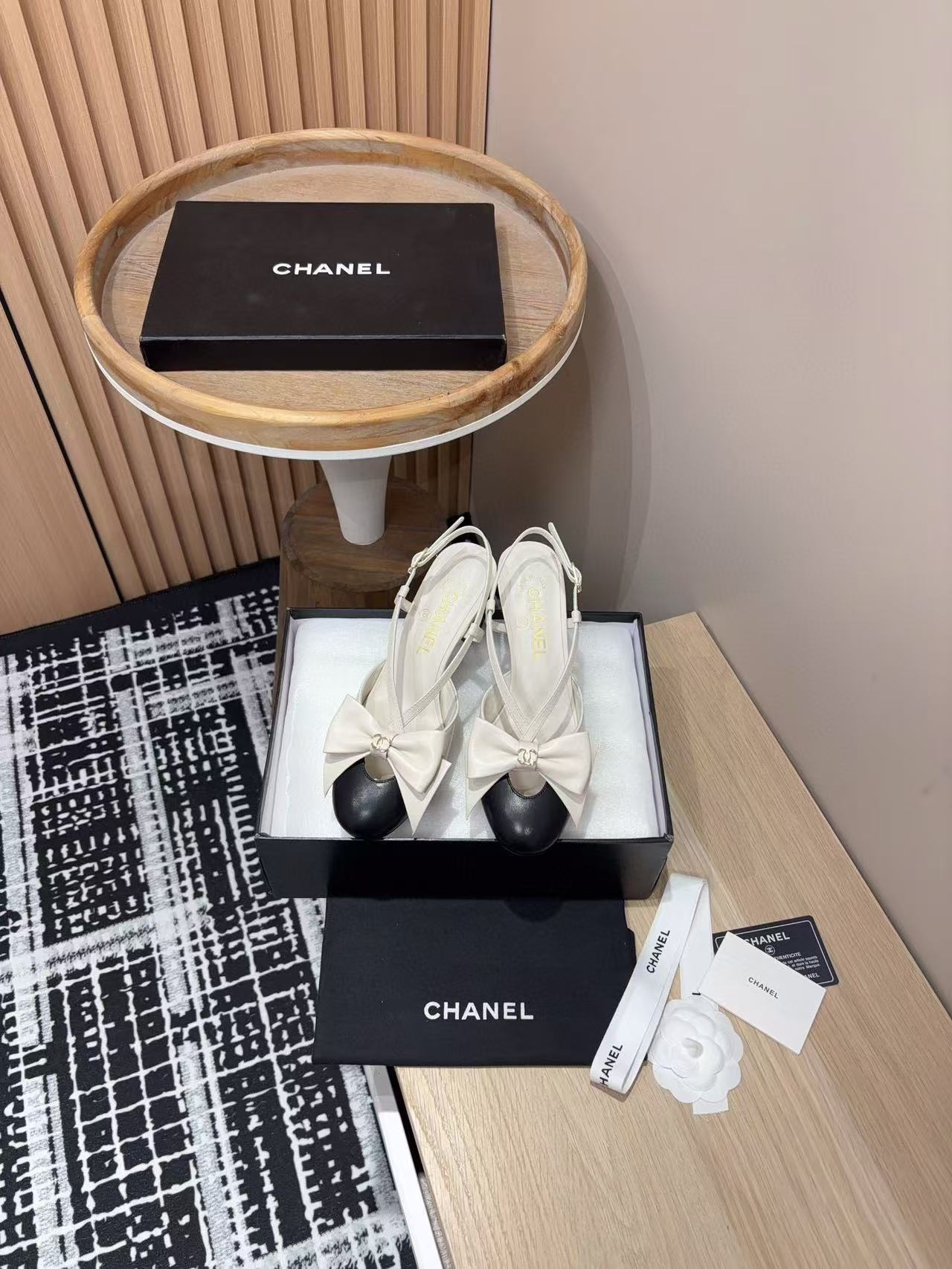 CHANE1 高品質バタフライ太ヒール靴【50％割引+送料無料】