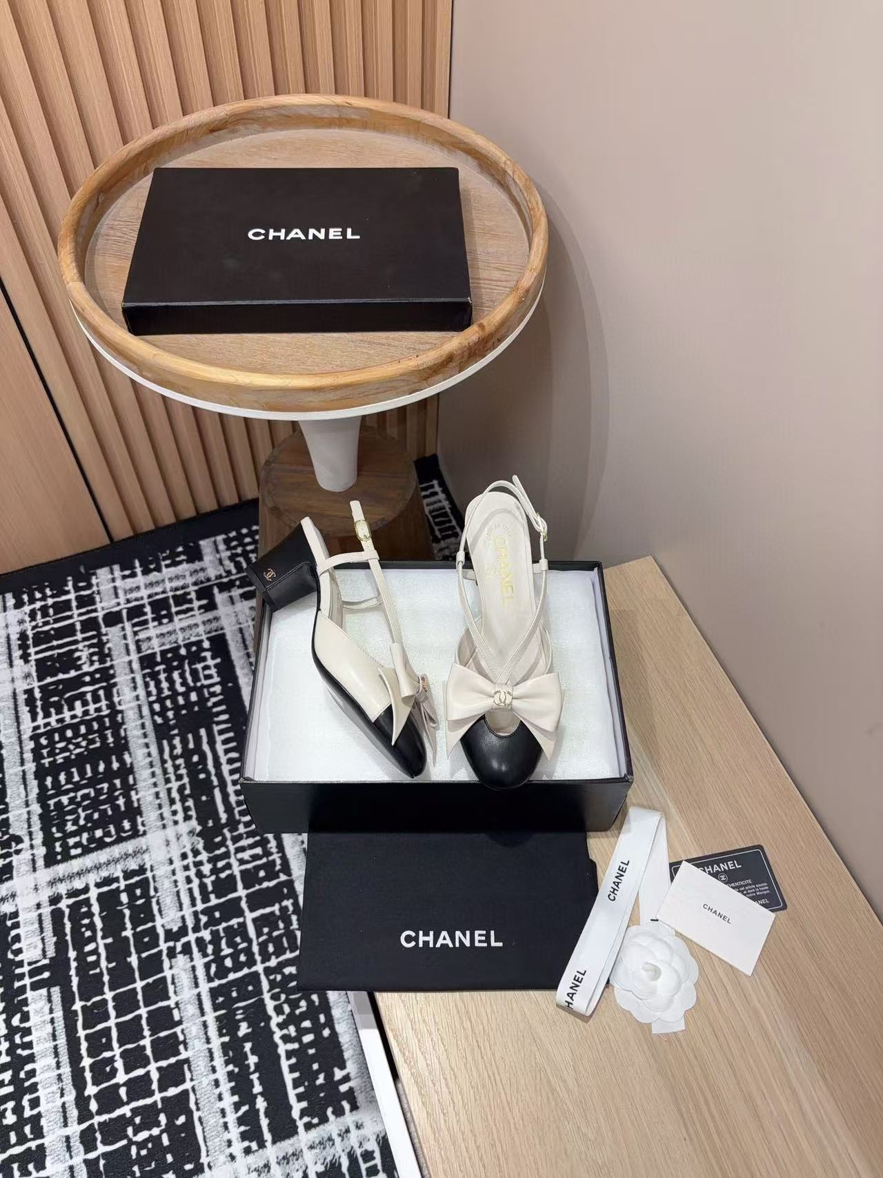 CHANE1 高品質バタフライ太ヒール靴【50％割引+送料無料】