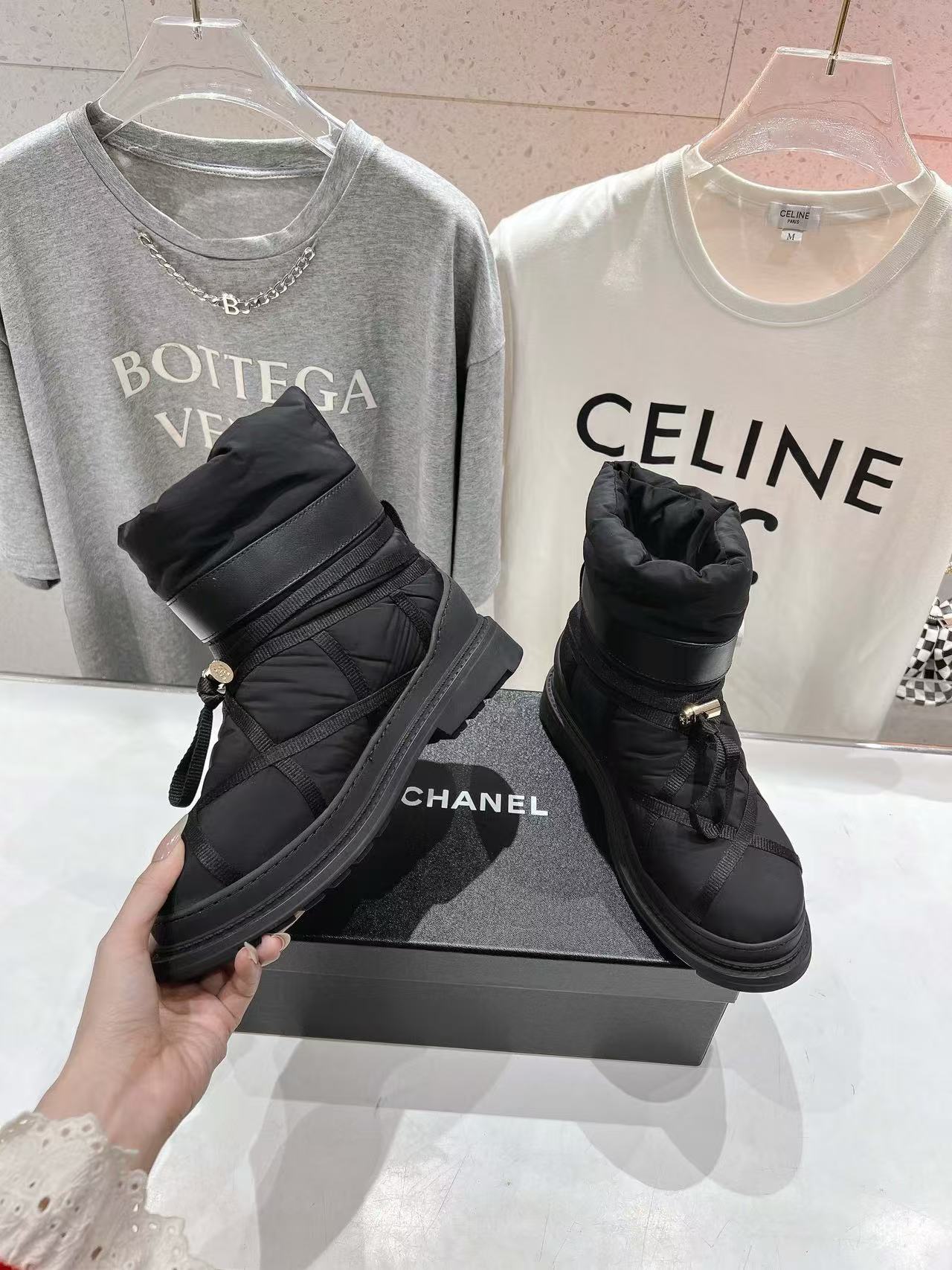 CHANE1 高品質スノーブーツ【50％割引+送料無料】