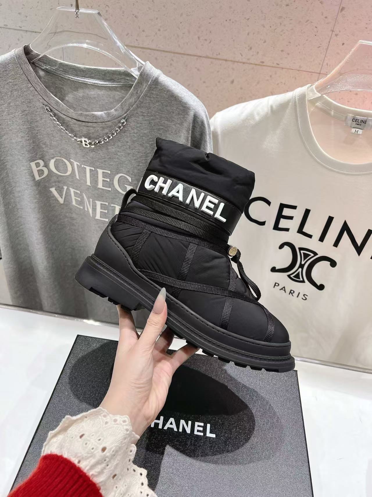 CHANE1 高品質スノーブーツ【50％割引+送料無料】
