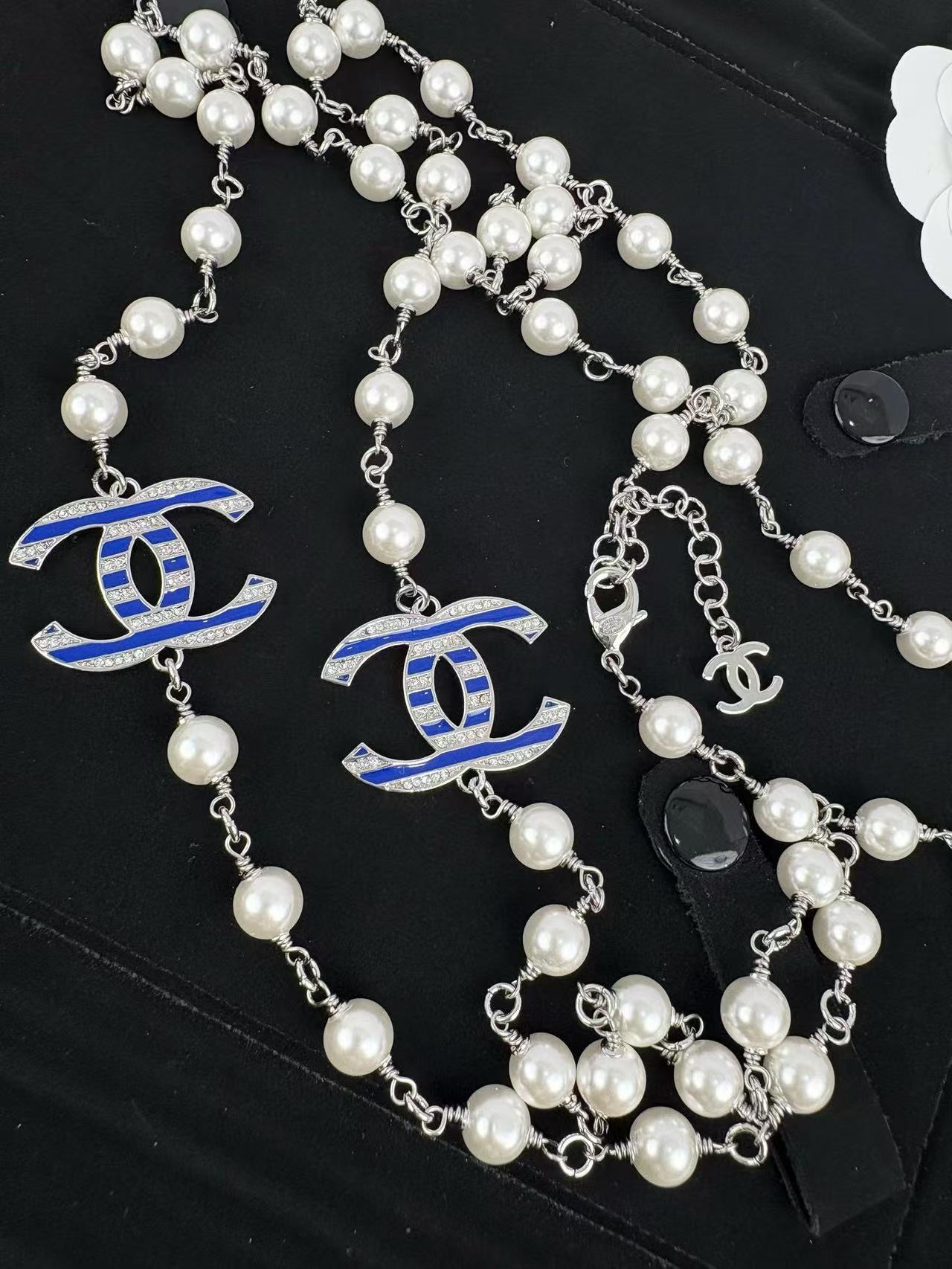 CHANE1 パールセーターチェーン【50％割引+送料無料】