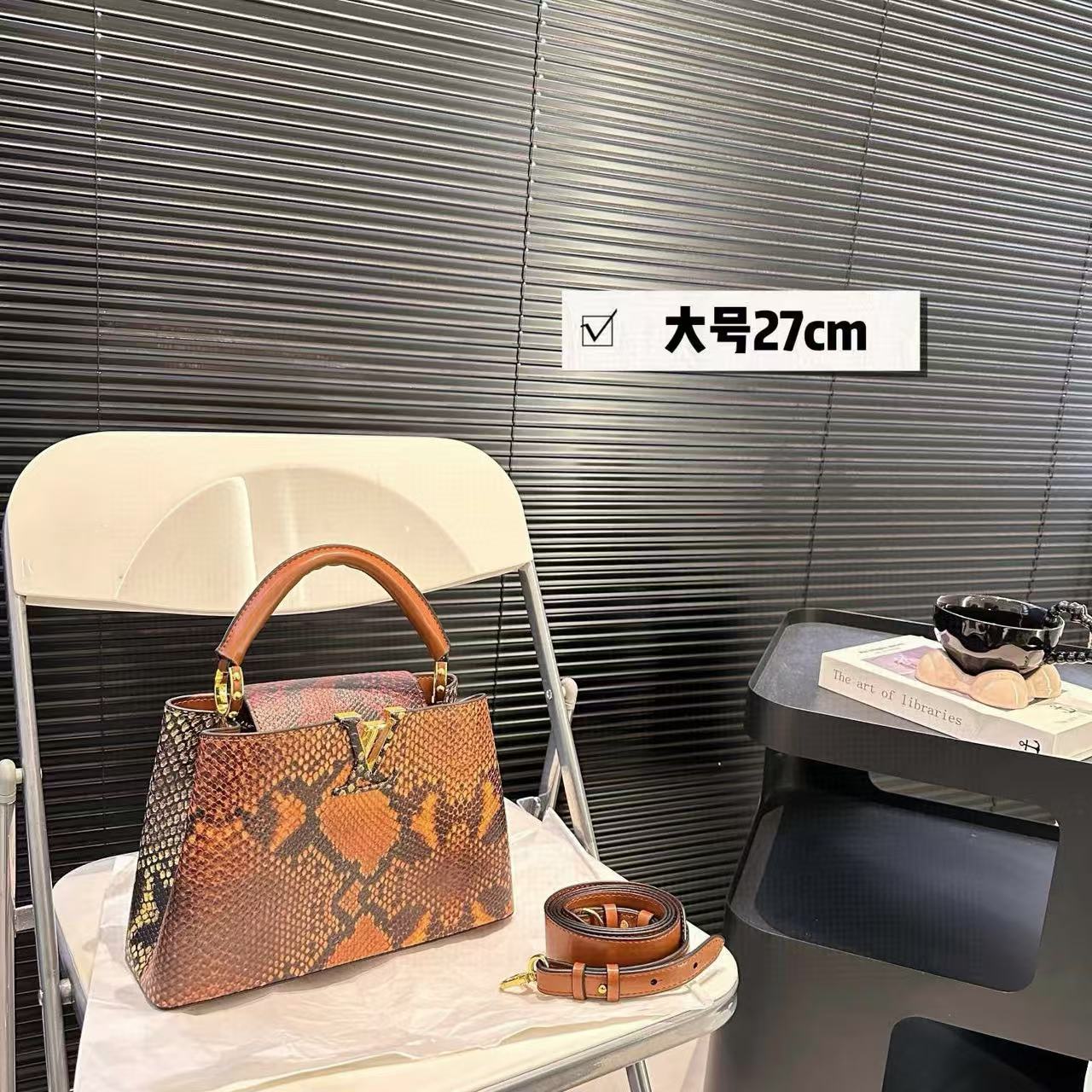 LV Capucines ハンドバッグ【50％割引+送料無料】