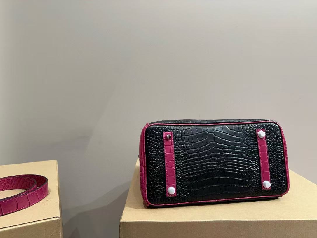 HERME5 クロコダイル柄kelly ハンドバッグ【50％割引+送料無料】