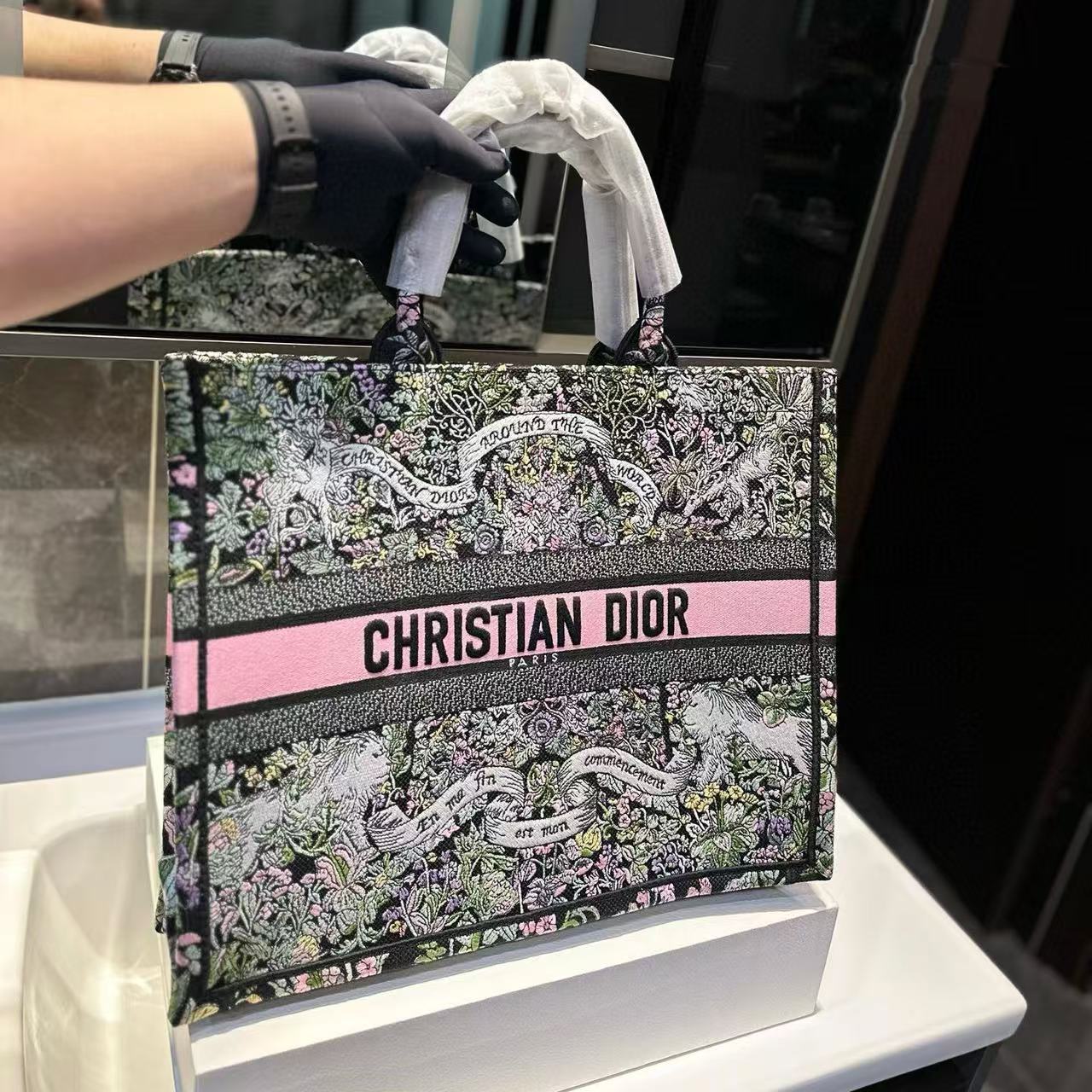 DI0Rプリントショッピングバッグ【50％割引+送料無料】