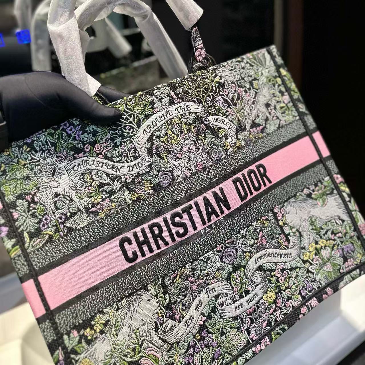 DI0Rプリントショッピングバッグ【50％割引+送料無料】