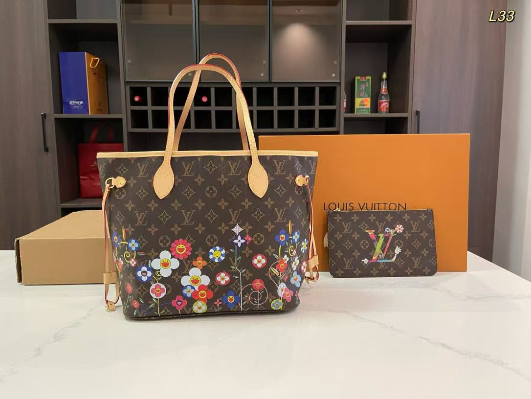 LV neverfullショッピングバッグ【50％割引+送料無料】