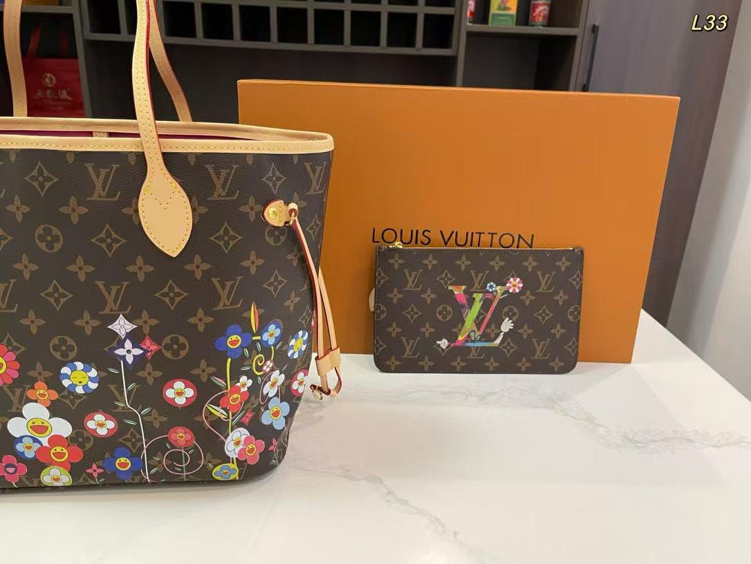 LV neverfullショッピングバッグ【50％割引+送料無料】