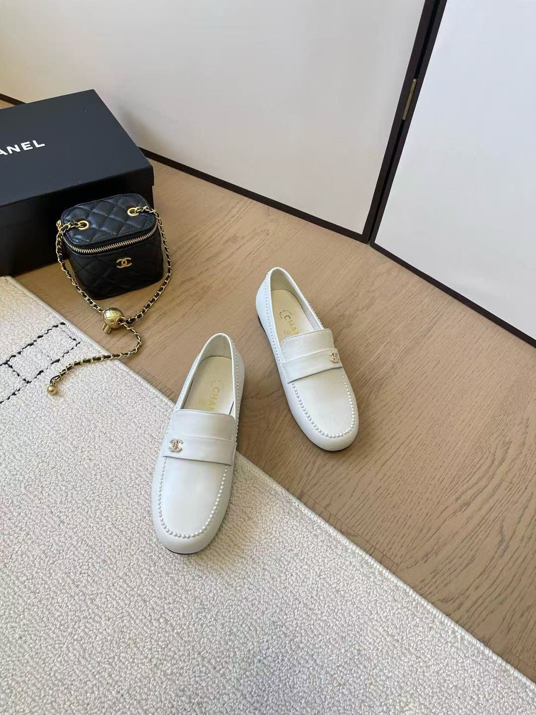 CHANE1 高品質シンプルフラットシューズ【50％割引+送料無料】