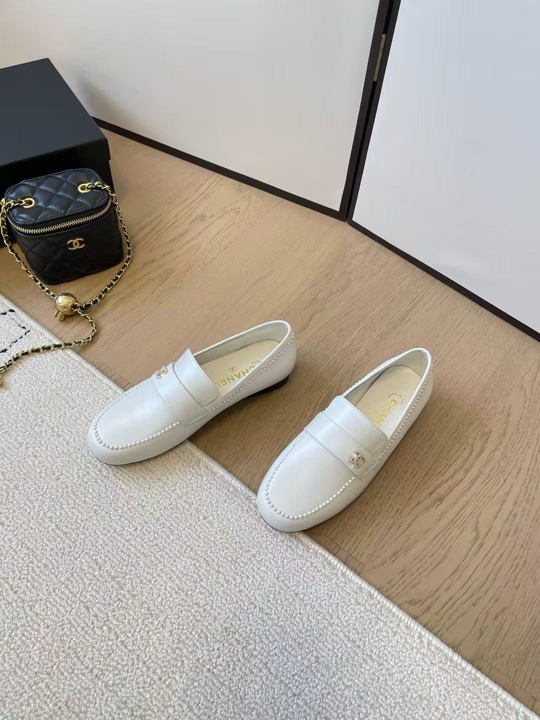 CHANE1 高品質シンプルフラットシューズ【50％割引+送料無料】