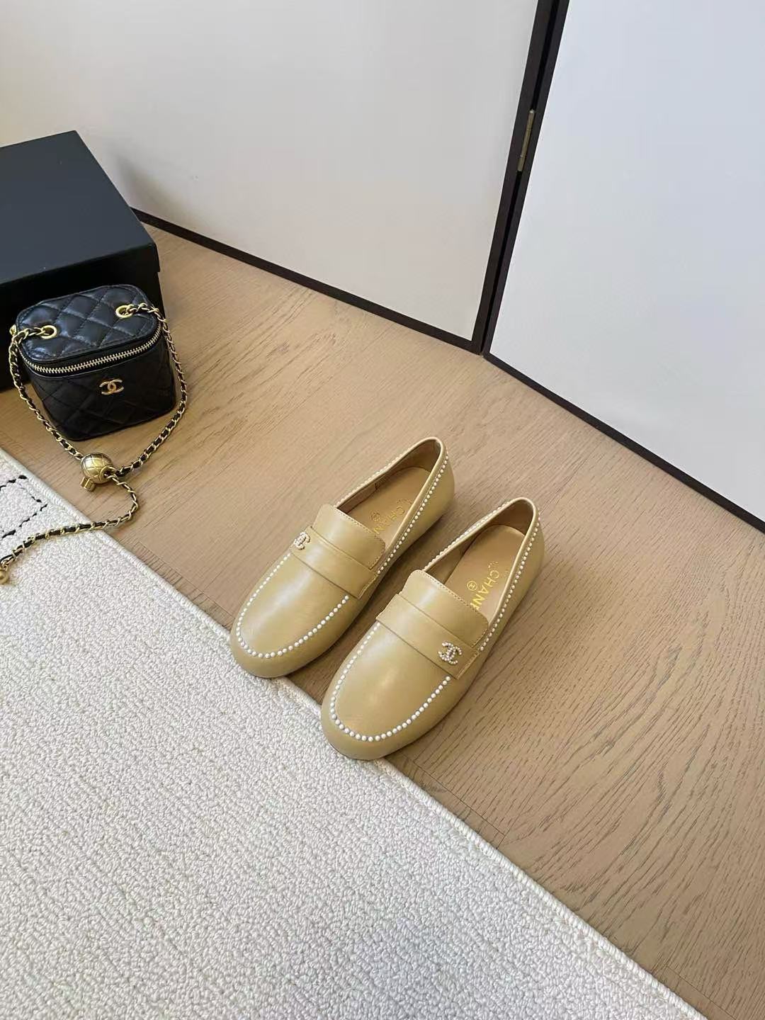 CHANE1 高品質シンプルフラットシューズ【50％割引+送料無料】
