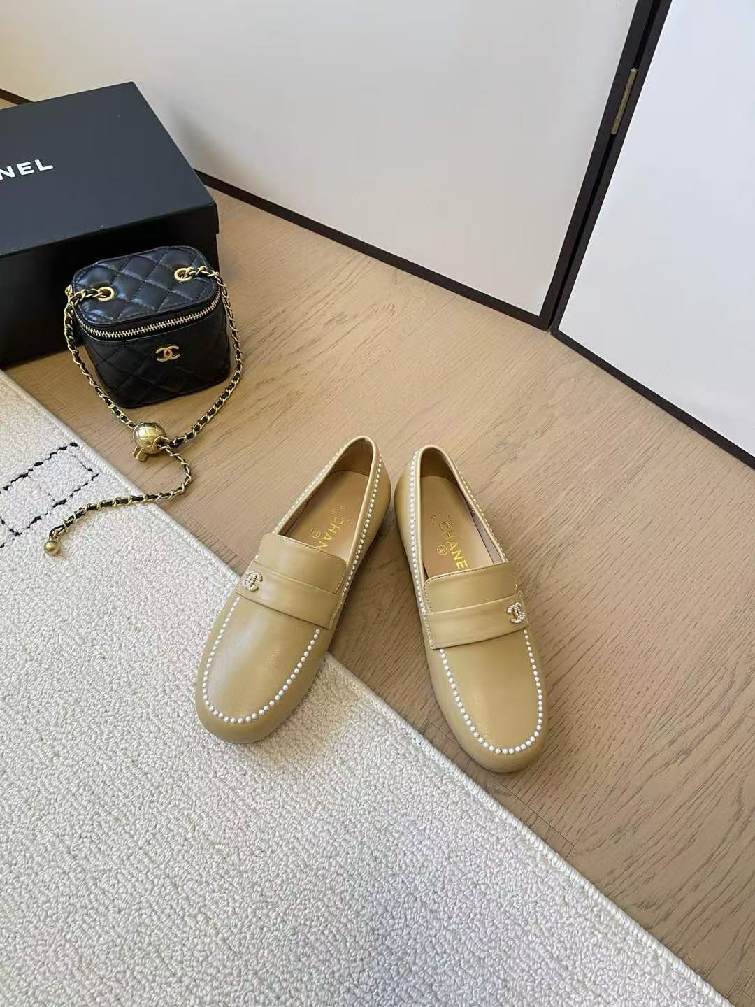 CHANE1 高品質シンプルフラットシューズ【50％割引+送料無料】