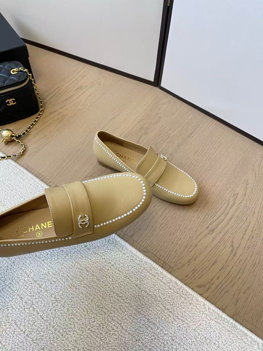 CHANE1 高品質シンプルフラットシューズ【50％割引+送料無料】