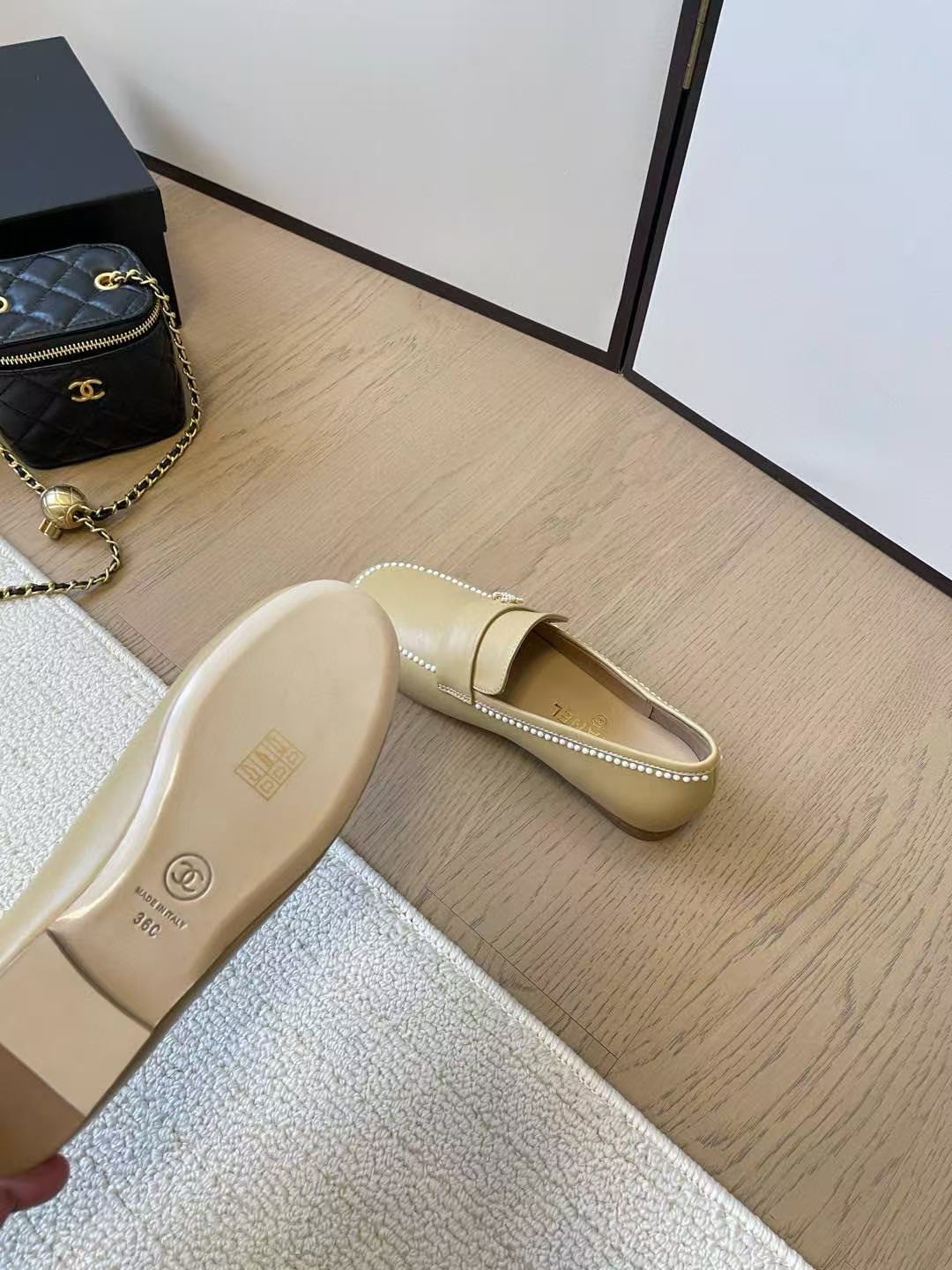 CHANE1 高品質シンプルフラットシューズ【50％割引+送料無料】