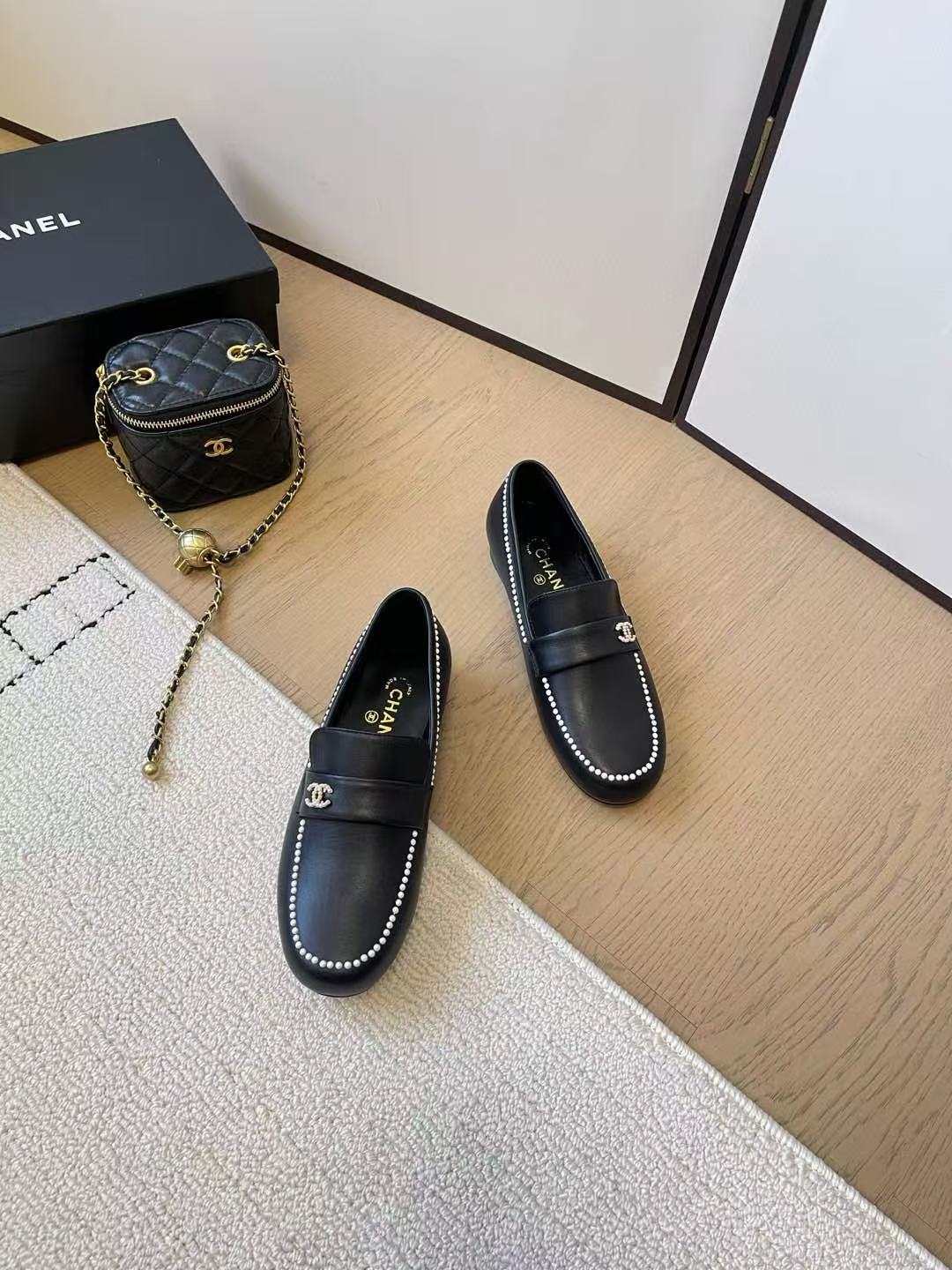 CHANE1 高品質シンプルフラットシューズ【50％割引+送料無料】