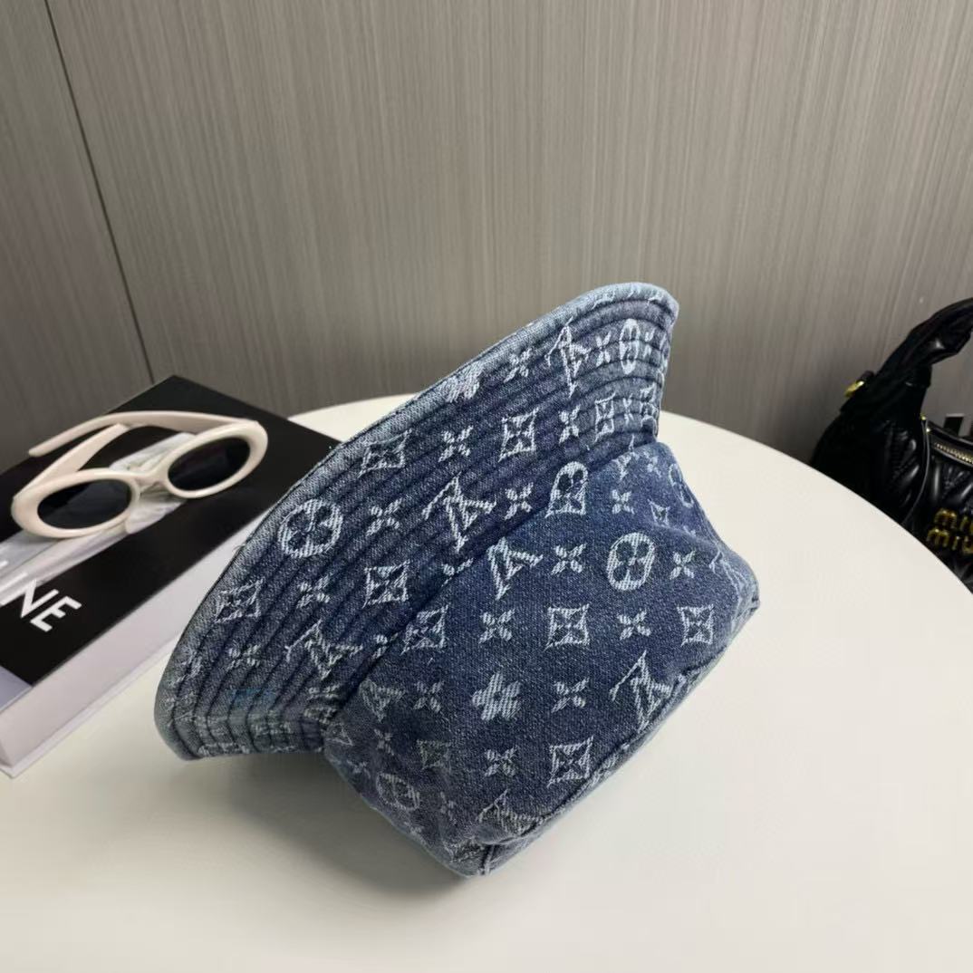 LVプリントデニムバケットハット【50％割引+送料無料】