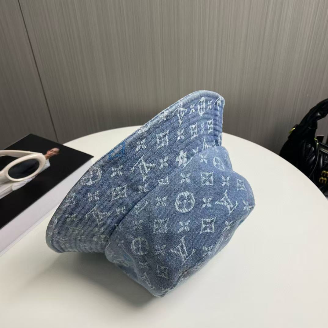 LVプリントデニムバケットハット【50％割引+送料無料】