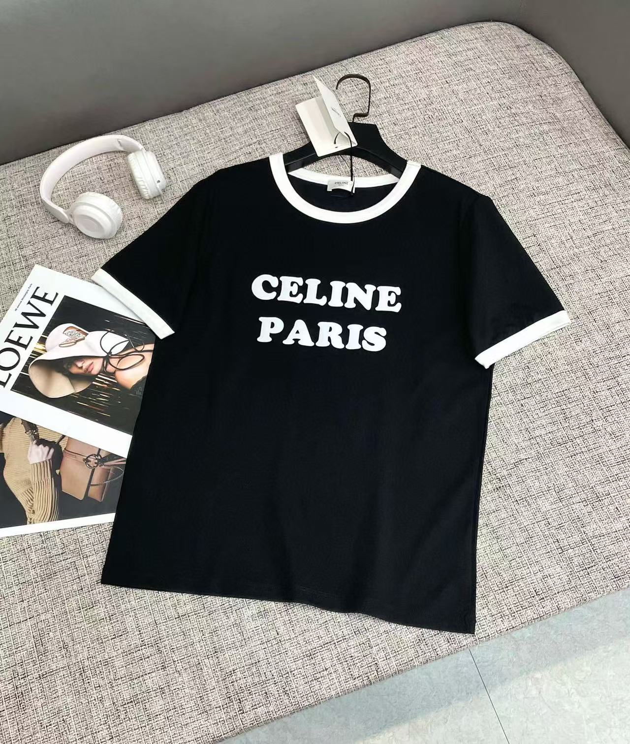 CEL1NE フロッキーレター Tシャツ【50％割引+送料無料】