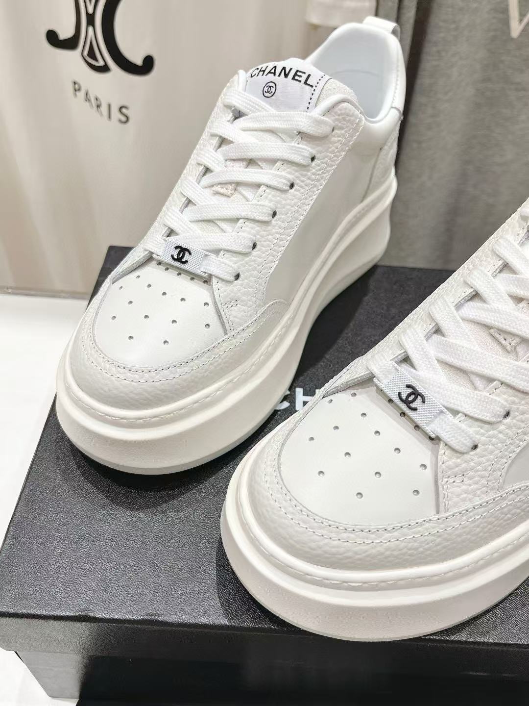 CHANE1 高品質厚底パンダシューズ【50％割引+送料無料】