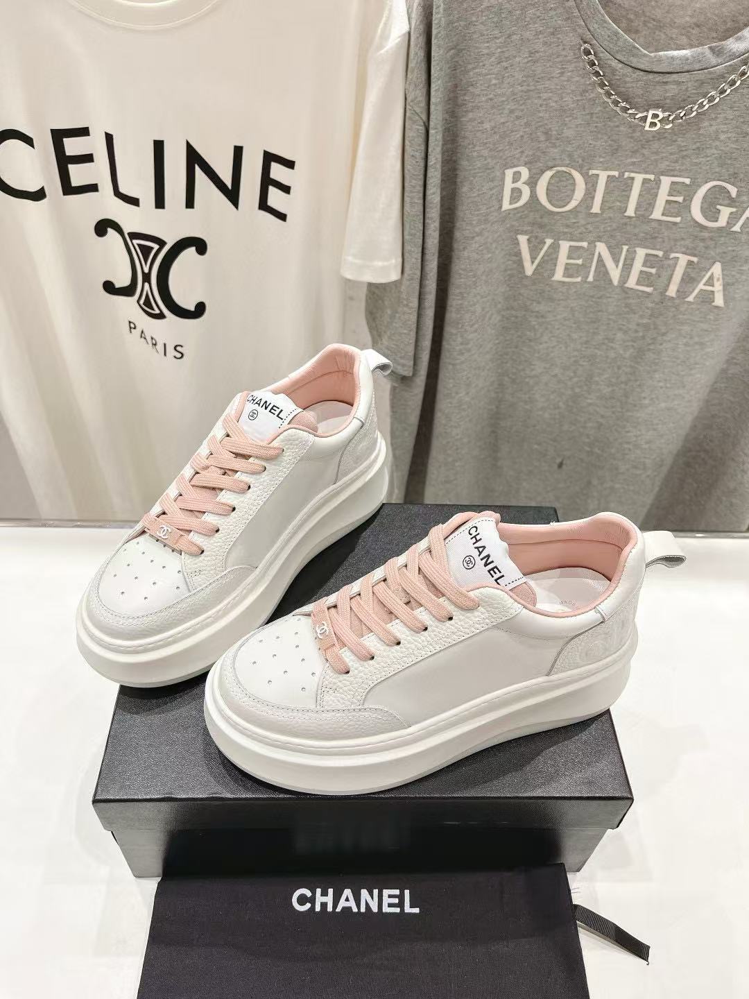 CHANE1 高品質厚底パンダシューズ【50％割引+送料無料】