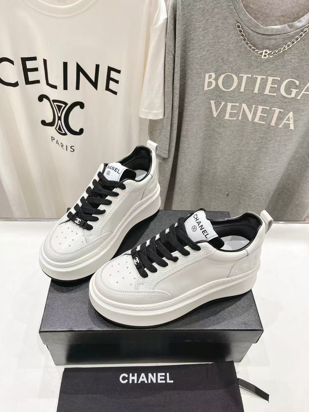 CHANE1 高品質厚底パンダシューズ【50％割引+送料無料】