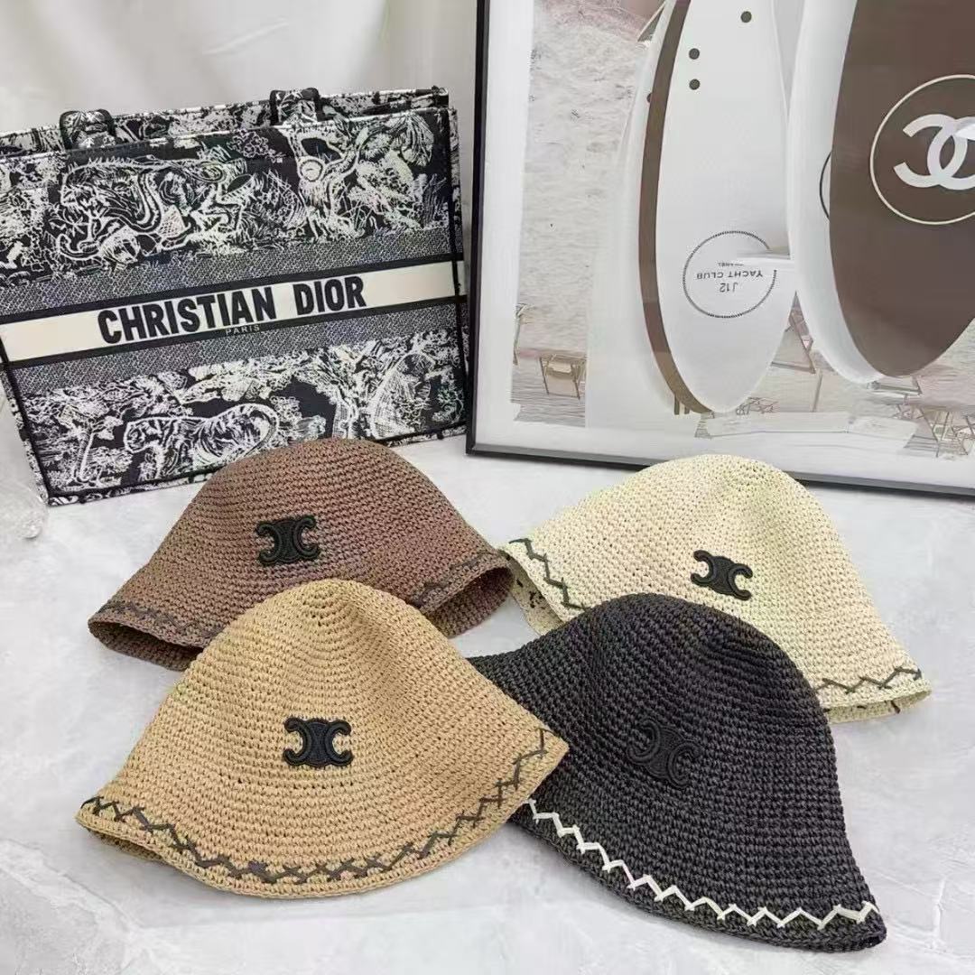 CEL1NE 凱旋門ストローバケットバッグ【 50％割引+送料無料】