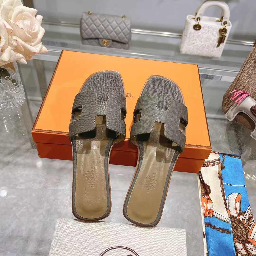 HERME5 上質な牛革スリッパ【50％割引+送料無料】