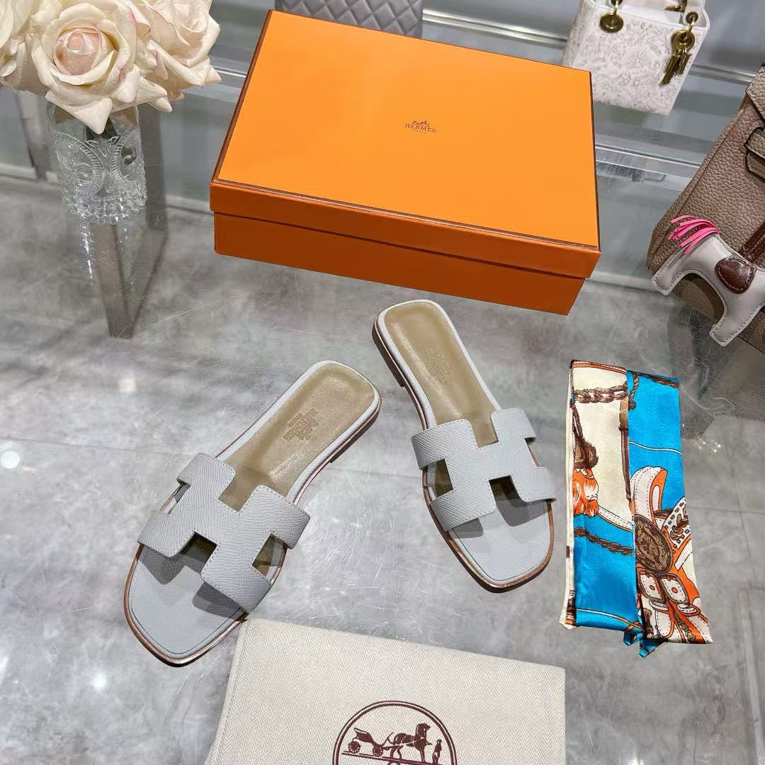 HERME5 上質な牛革スリッパ【50％割引+送料無料】