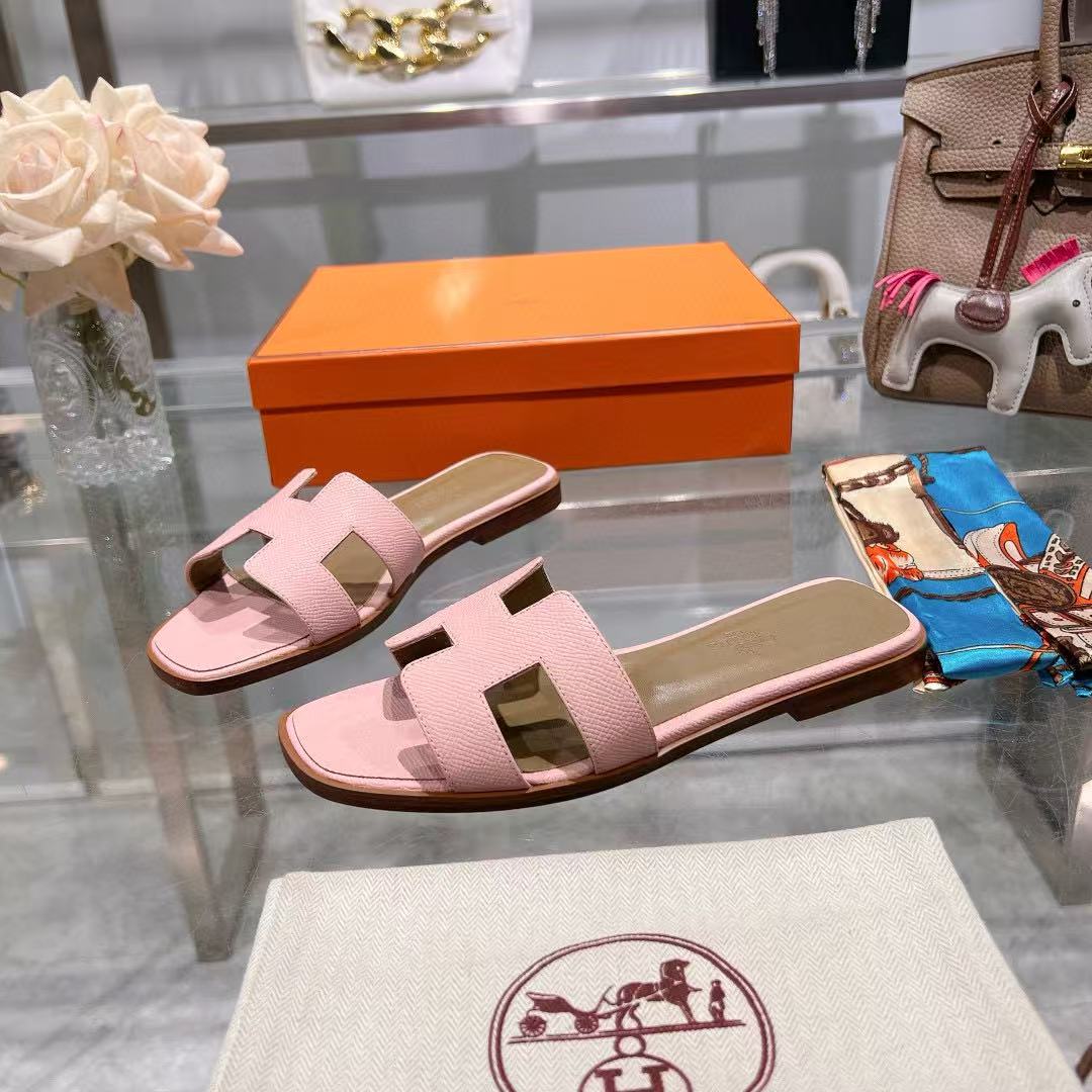 HERME5 上質な牛革スリッパ【50％割引+送料無料】