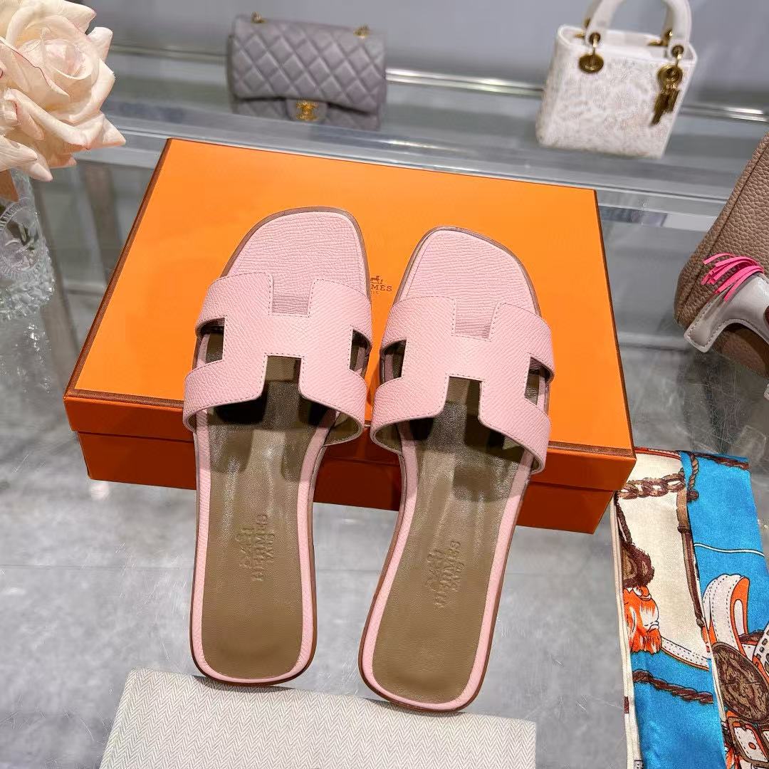 HERME5 上質な牛革スリッパ【50％割引+送料無料】