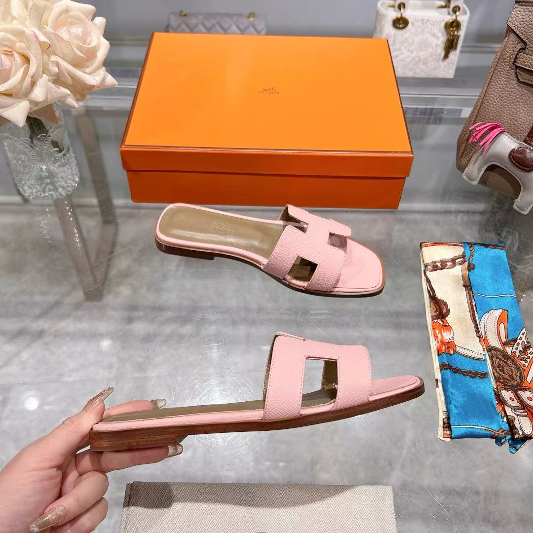 HERME5 上質な牛革スリッパ【50％割引+送料無料】