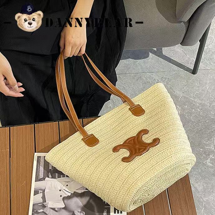 CEL1NE 凱旋門ストローバッグ【50％割引+送料無料】