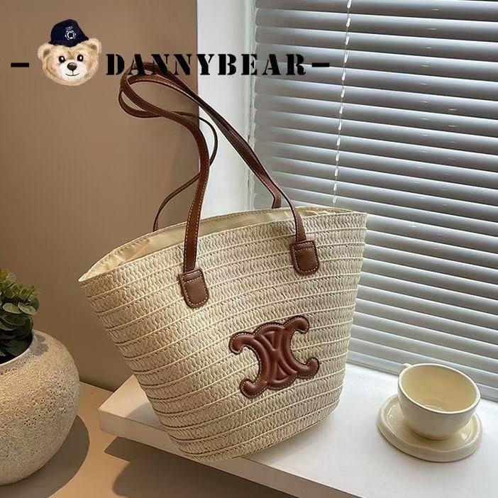 CEL1NE 凱旋門ストローバッグ【50％割引+送料無料】