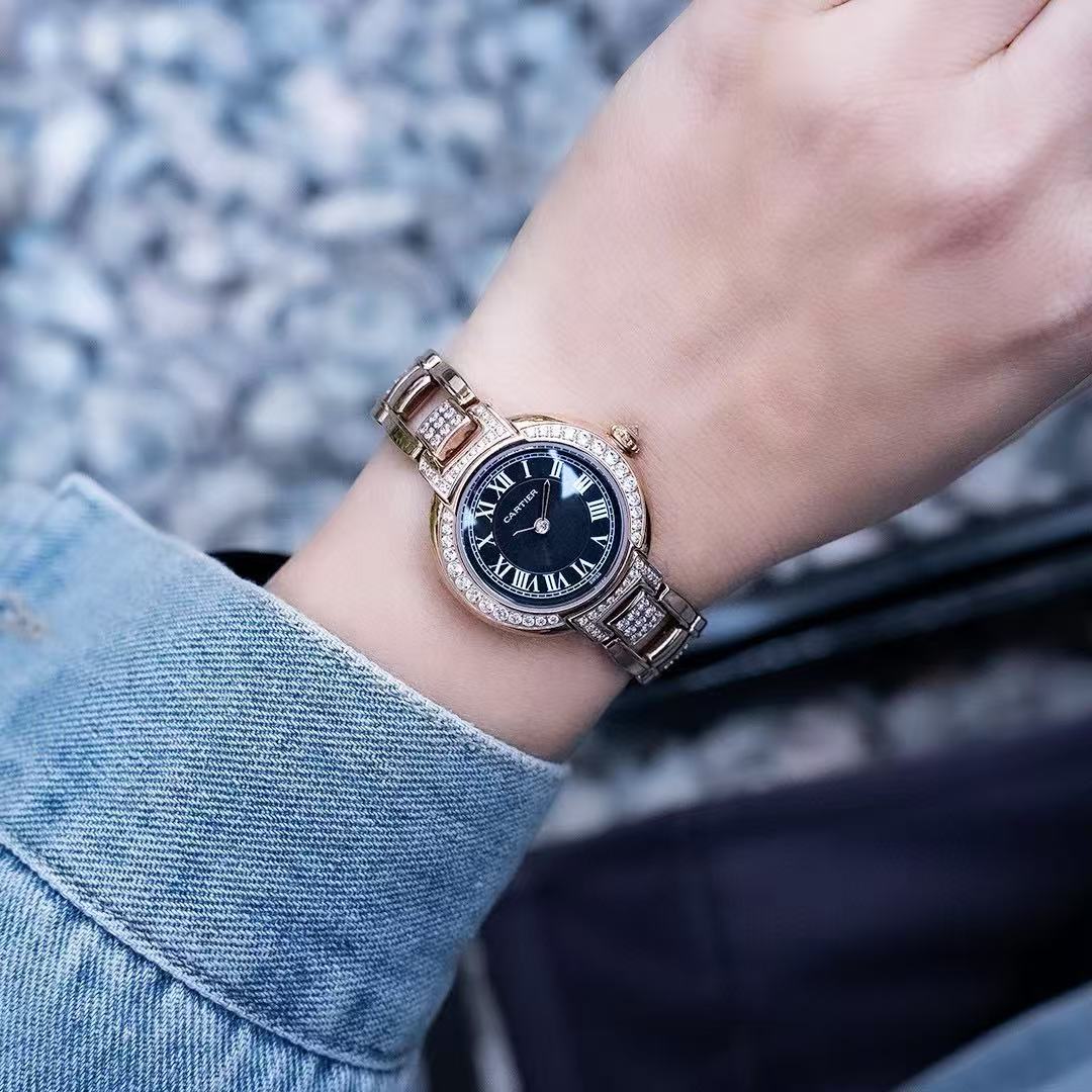 CART1ER C1Ct163 高品質ダイヤモンドレディース腕時計【50％割引+送料無料】