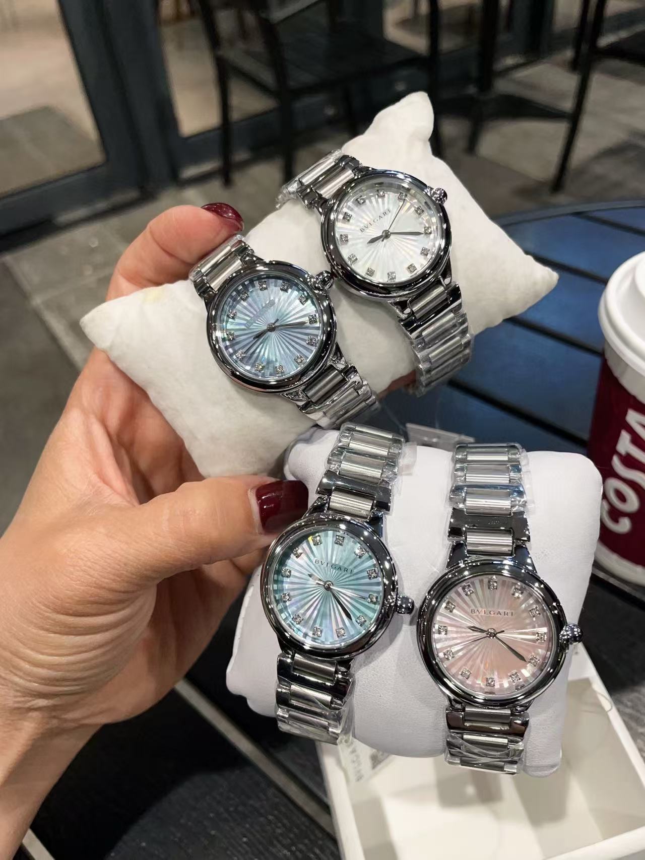 BVLGAR1 高品質ダイヤモンドレディース腕時計【50％割引+送料無料】