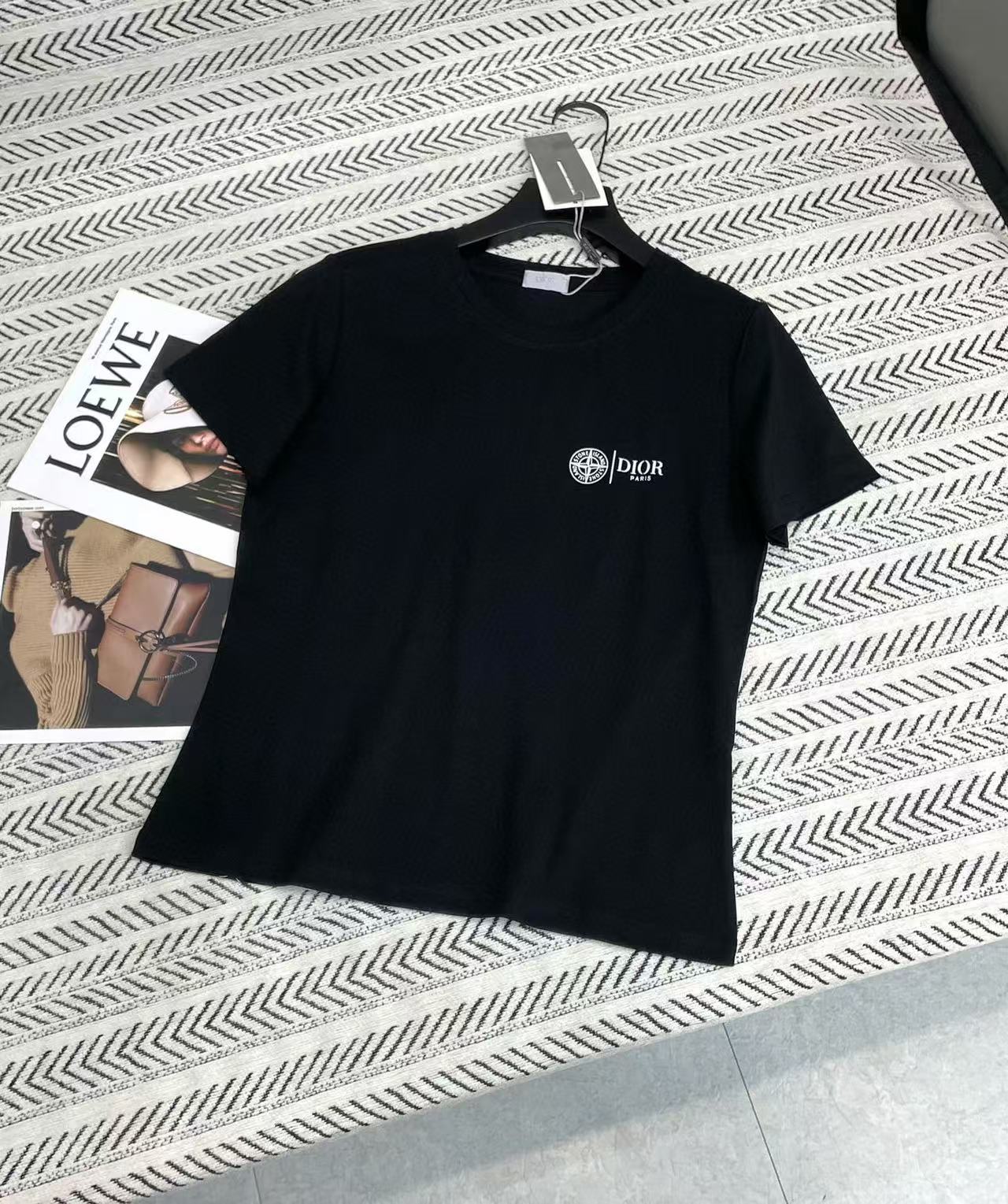 DI0R シンプルレタープリントTシャツ【50％割引+送料無料】