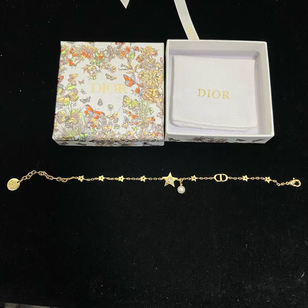 DI0R 五芒星パールブレスレット【50％割引+送料無料】