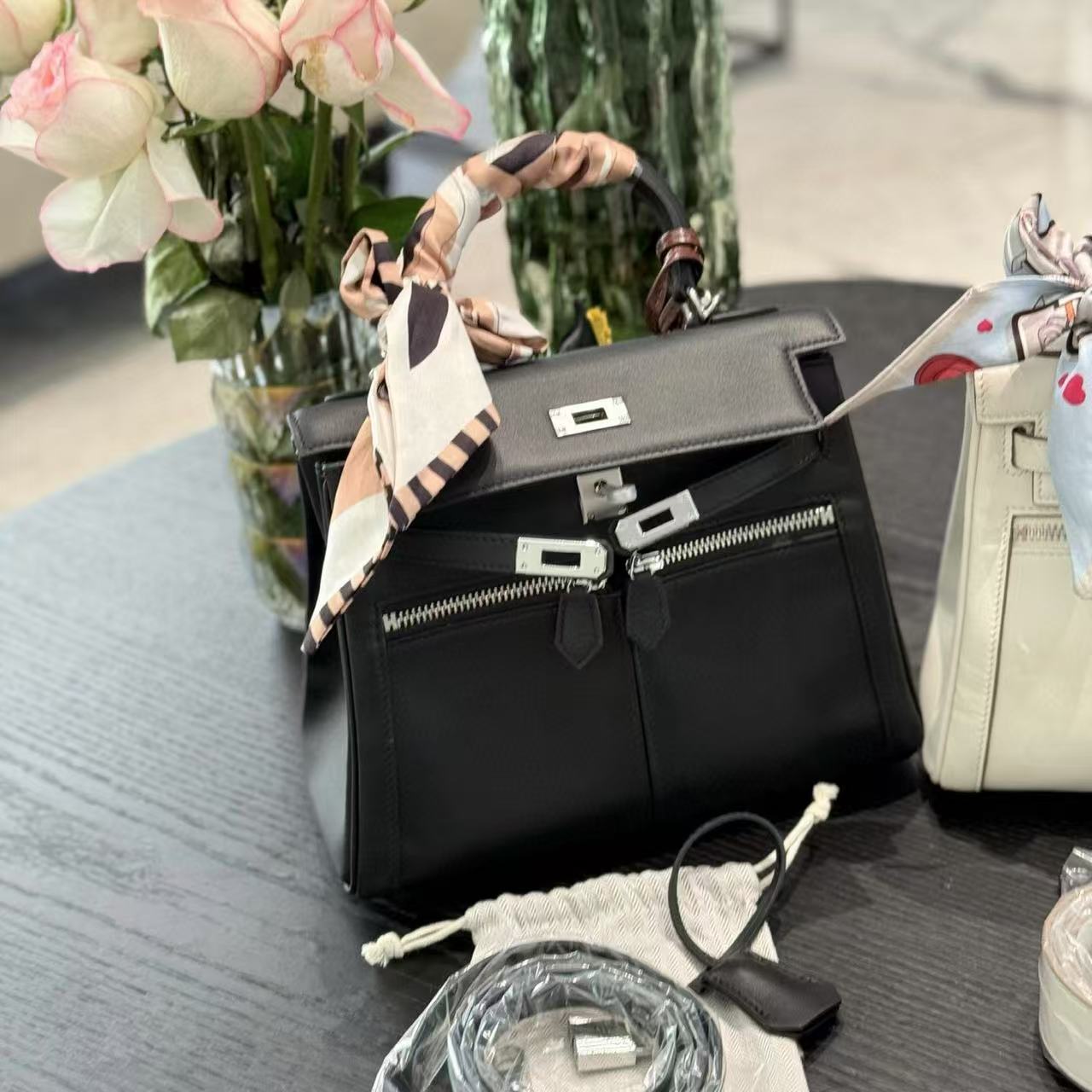 HERME5 kelly高品質のジッパーハンドバッグ【50％割引+送料無料】